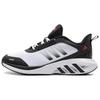 Comfortable Versatile Shock Absorbing Durable Breathable Low Top Running Shoes Unisex Sneakers Black Silver White IH6037