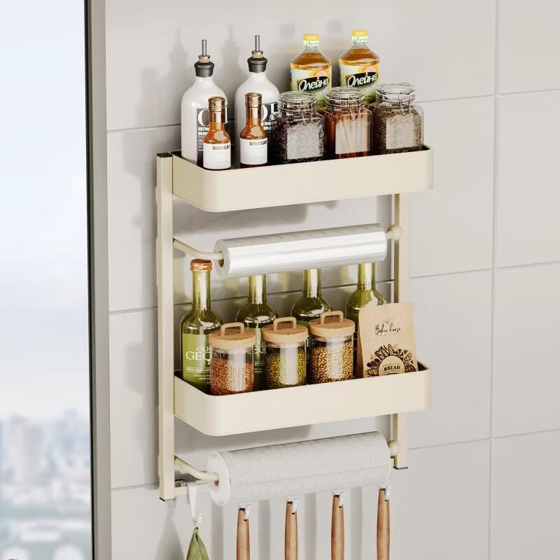 You Shu Multi-purpose Adhesive Refrigerator Storage Shelf