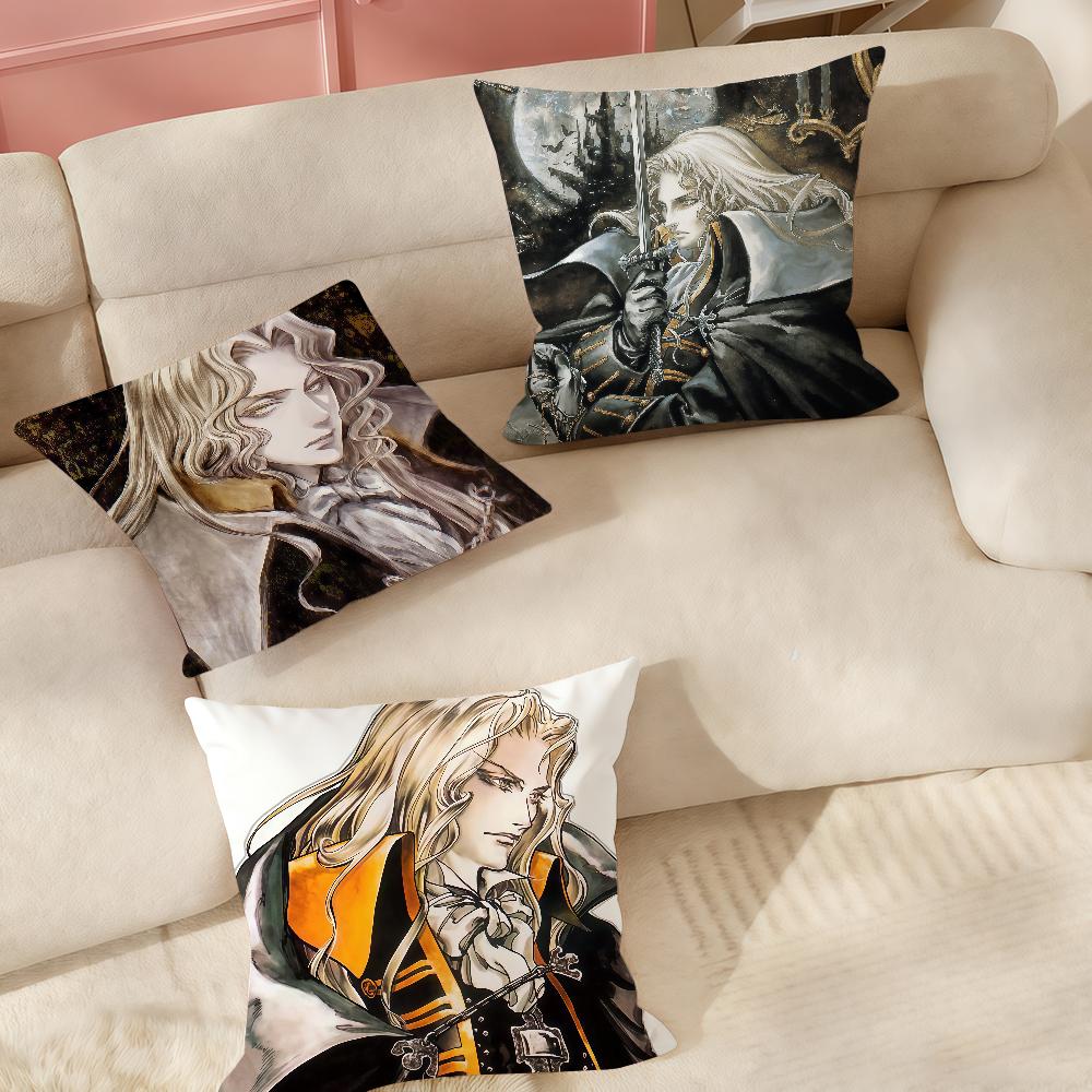 CCastlevania Symphony Of Night Game Alucar Pillow Case Suitable For Bedrooms Living Rooms Cars Home Decoration