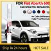 Car Dedicated Car Paint Repair Pen For 1956-1960 FIAT Abarth 600 Paint Scratch Repair Accessories Red 159 White Green Purple Blu