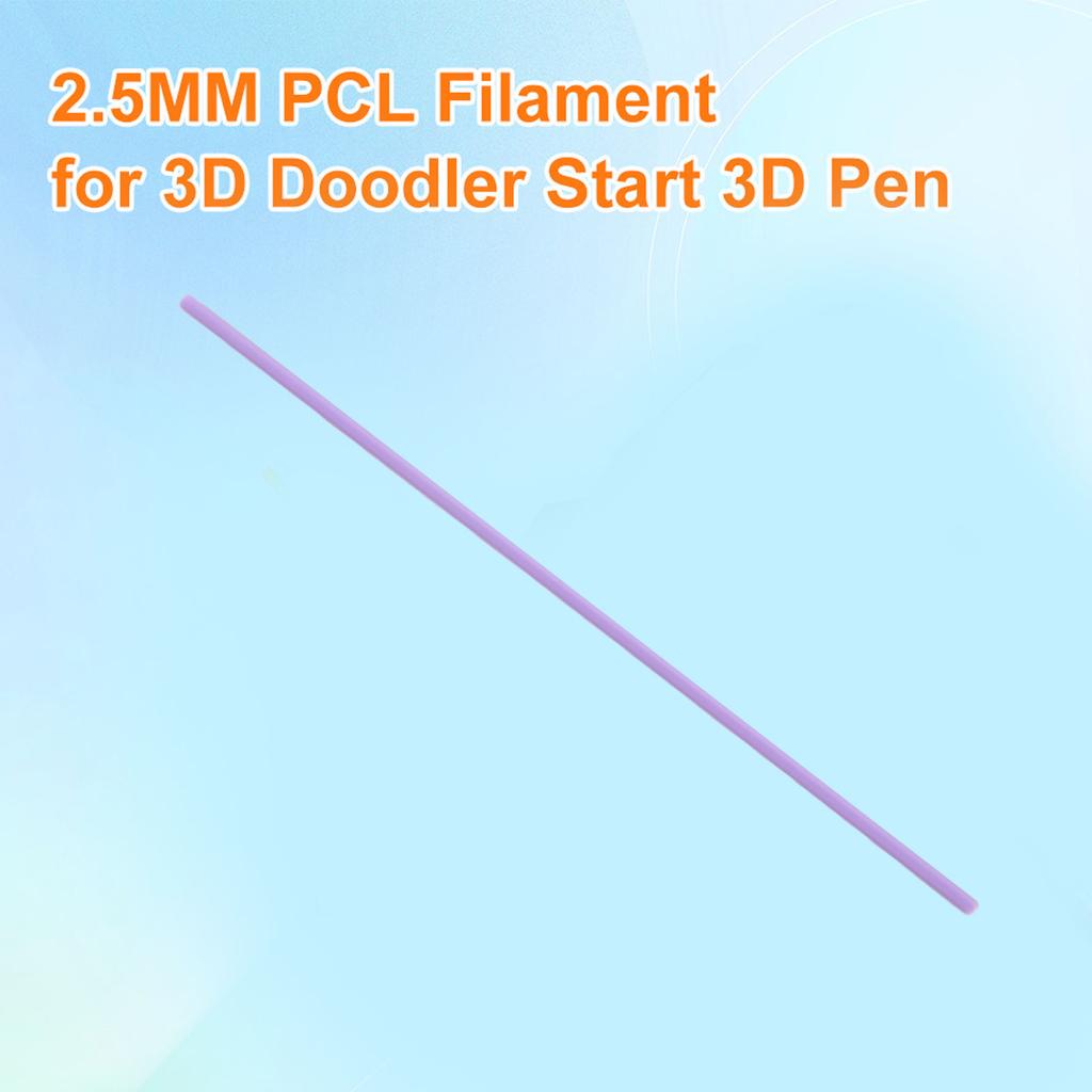 110 шт. Картриджи с филаментом для 3D-ручки 22 цвета Филамент для 3D-печати PCL Низкотемпературные расходные материалы Диаметр 2,5 мм Длина 15 см