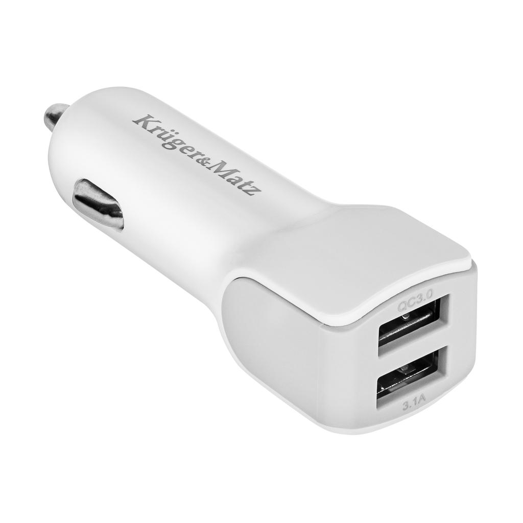 Kruger&Matz 2x USB 2.4A Car Charger