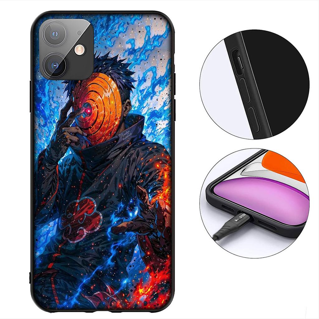 Narutos Tobi Uchiha Obito Akatsuki Itachi Cover for Motorola Moto G86 G14 G35 G34 G45 G55 G67 G75 G85 G24 G15 G54 G57 Power Case