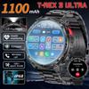 Новые Умные Часы T-Rex3 Ultra 1100 мАч для Мужчин GPS Трек Компас IP68 Водонепроницаемые Спортивные Трекеры для Улицы Военные Умные Часы