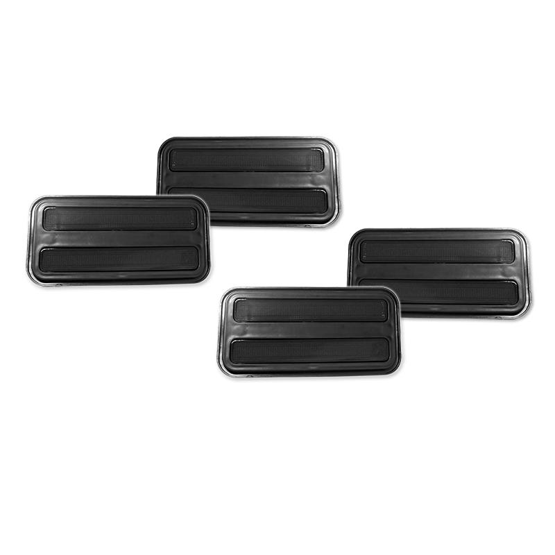 Car Front / Rear Bumper Side Marker Light Housing Shells For 1970-1981 Pontiac Firebird/Trans, No Bulb/Socket