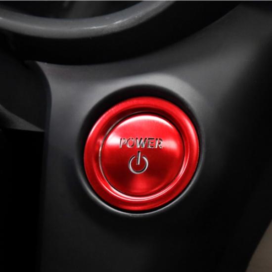 For Toyota RAV4 Hybrid -2025 Engine Push Switch Button Ring Trim Red