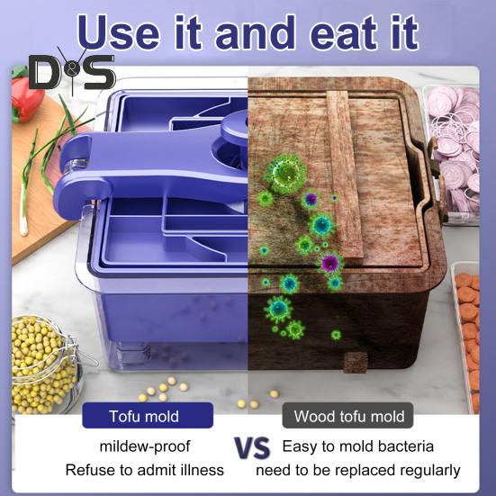 2 в 1 тофу, пищевой материал, пресс для тофу, посудомоечная машина, безопасная машина для сыра, тофу, пресс-форма, кухонный инструмент «сделай сам»