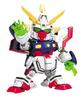SD Gundam BB Senshi Shining Gundam Plastic Model No.239 Color-coded
