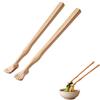 2 In 1 Feet Chopsticks With Straw, straw And Chopsticks Toe-Shaped Chopstick, Used As A Straw,Soles Of Feet Foot Pad