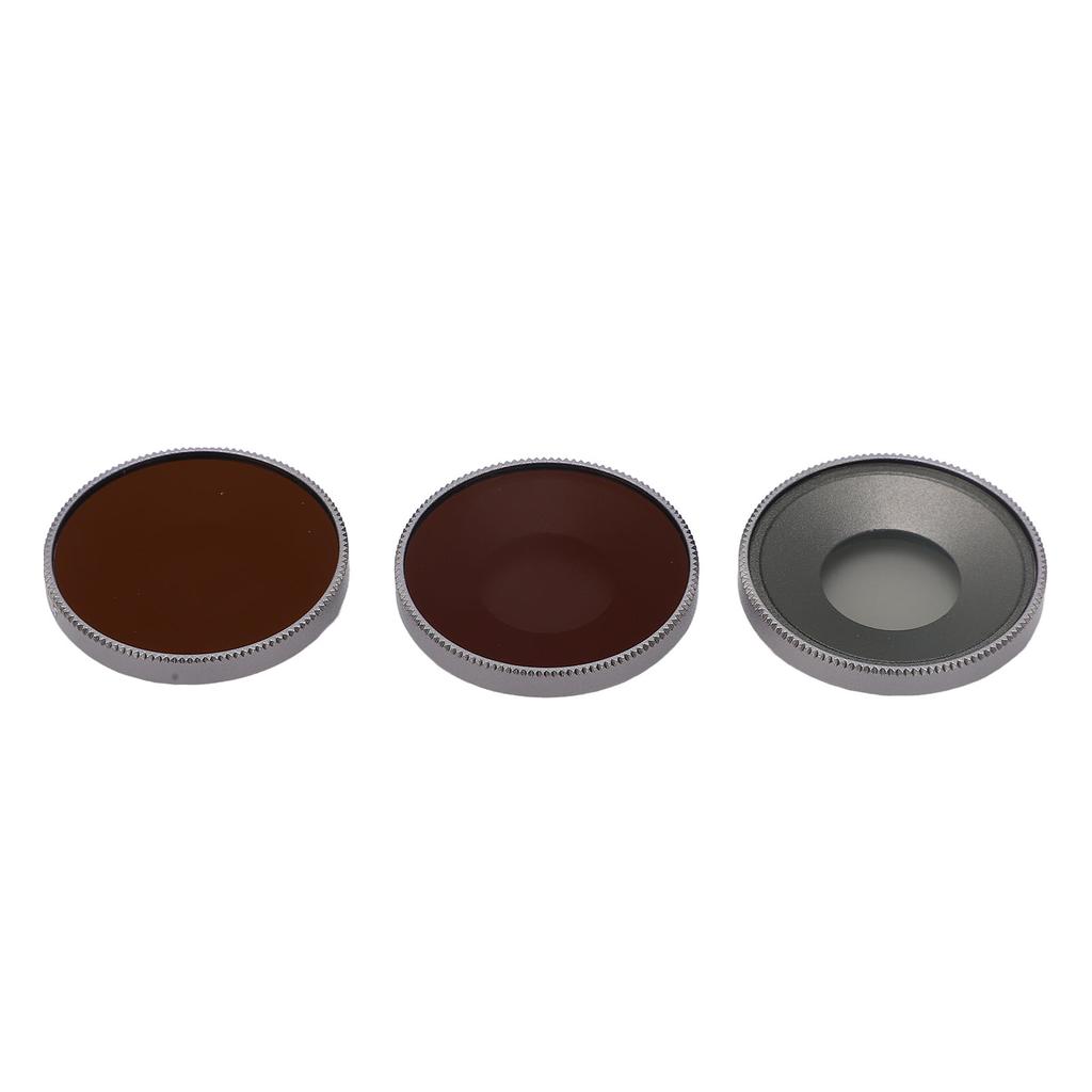 3Pcs Lens Filter Set Optical Glass CPL ND8 ND16 Filter for DJI Action3 Drone Lens Protective