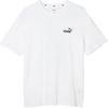 Power Summer Graphic Tee Breathable Letter Logo Print Pullover Round Neck Short Sleeve T-Shirt Men Tops White 677340-02