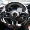 38 см DIY плетеный чехол на руль автомобиля из микрофибры с иглами и нитками, мягкие нескользящие комплекты автомобильных аксессуаров для интерьера
