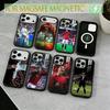 Чехол для телефона Криштиану Роналду для iPhone17,16,15,14,13,12,11 Plus,Pro Магнитный с Magsafe Беспроводной зарядкой