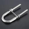 Yacht Boat Hardware 304 Stainless Steel Bow Stern Eye Screw Pads Rope Rigging Screw with Nut