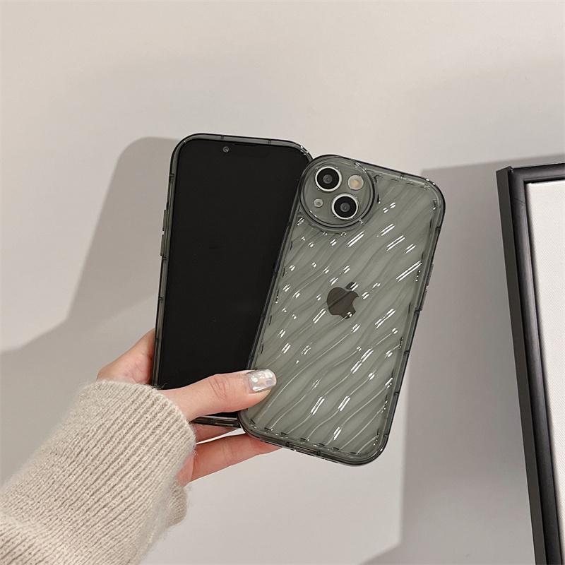 Чехол для телефона Moskado с волнистым рисунком ряби воды для Iphone 14 11 13 12 Pro Max X Xr Xs Max 14 7 8 Plus, мягкая задняя крышка из ТПУ, бампер