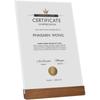Acrylic A4 Document Frame for Certificates, Awards, and Medals