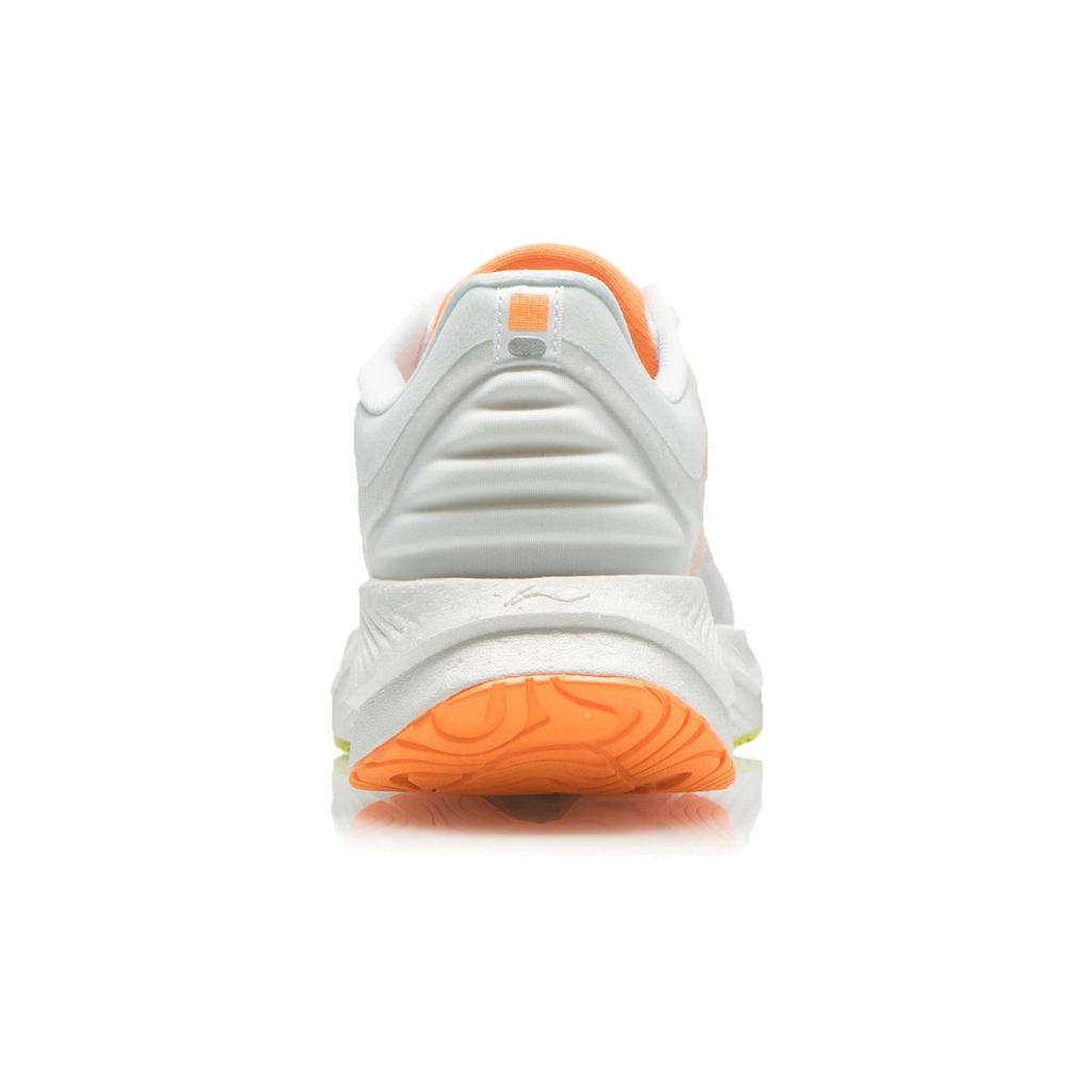 Кроссовки мужские Li Ning Yue Ying с низким верхом, амортизирующие, нескользящие, износостойкие, белые, оранжевые ARHR127-1