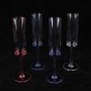 5 шт. акриловых бокалов для шампанского, прозрачные бокалы для коктейлей, креативные бокалы с защитой от падения для баров, пабов, клубов, посуды для напитков