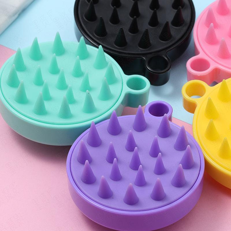 Silicone Shampoo Scalp Hair Massager Shampoo Massage Comb Bath Massage Brush Scalp Massager Hair Shower Brush Comb Care Tool