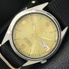 ВИНТАЖНЫЕ МУЖСКИЕ ЧАСЫ SEIKO 5 AUTOMATIC 7S26A ЯПОНИЯ С ЗОЛОТИСТЫМ ЦИФЕРБЛАТОМ a702625-1 R209-a702625