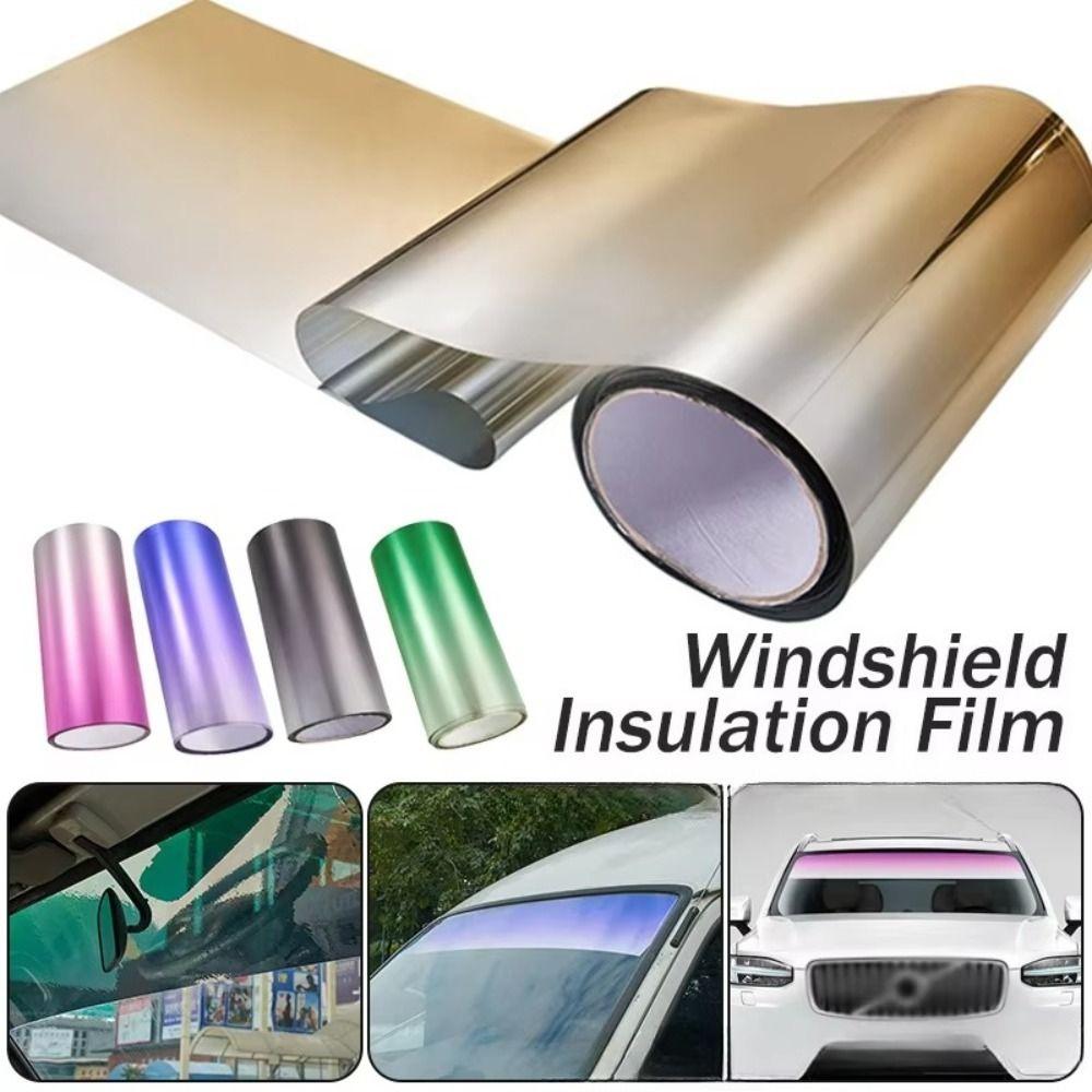 Universal Car Sun Shade Film Color Changing Sun Visor Tint Film New Sunshade Protector
