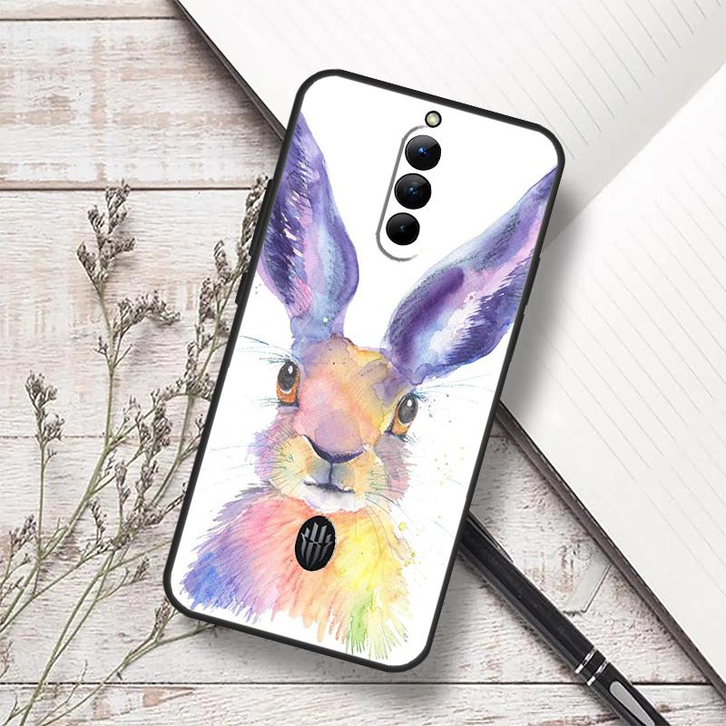 Чехол Кролики Для ZTE Nubia Red Magic 11 10 9 8 8S 9S 10S Pro Plus 6 7 6S 7S Pro 5G 6R 10 Air Funda