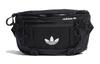 Originals Trefoil Nylon Sling Bag, Fanny Pack Regular Unisex Black GN2187