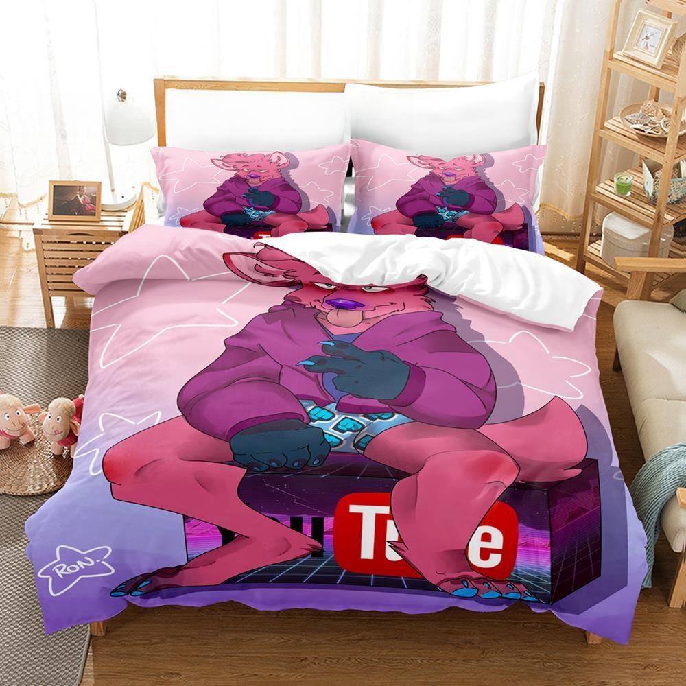3D Принт Аниме Pyrocynical Постельное Белье Односпальный Полуторный Двуспальный Кинг-сайз Комплект Постельного Белья Взрослый Детский Спальня Комплект Пододеяльника Домашний Текстиль