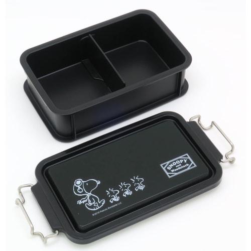 OSK Container Lunch Box Snoopy (Black) CNT-600