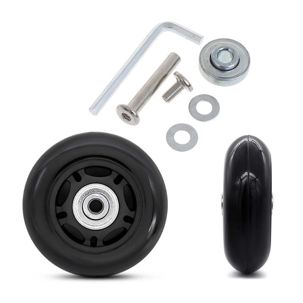 1 шт. DIY чемодан багаж замена ролики поворотный ремонт аксессуары бесшумный ролик колесо для дорожная сумка путешествия