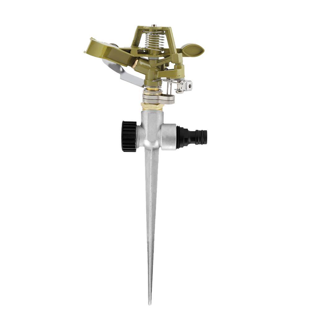 G1/2 Thread Rotating Impact Sprinkler Heavy Duty Lawn Watering Sprinkler  Lawn Watering