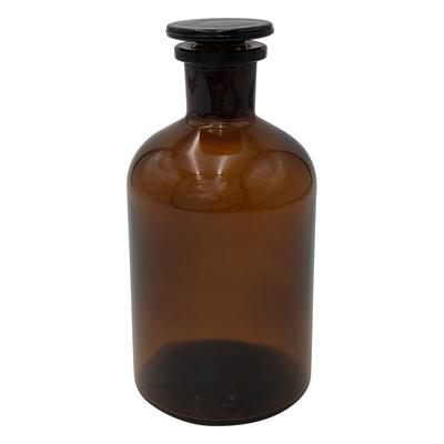 AS ONE Флакон для реагентов с узким горлом, коричневый, 500 мл/3-9178-04
