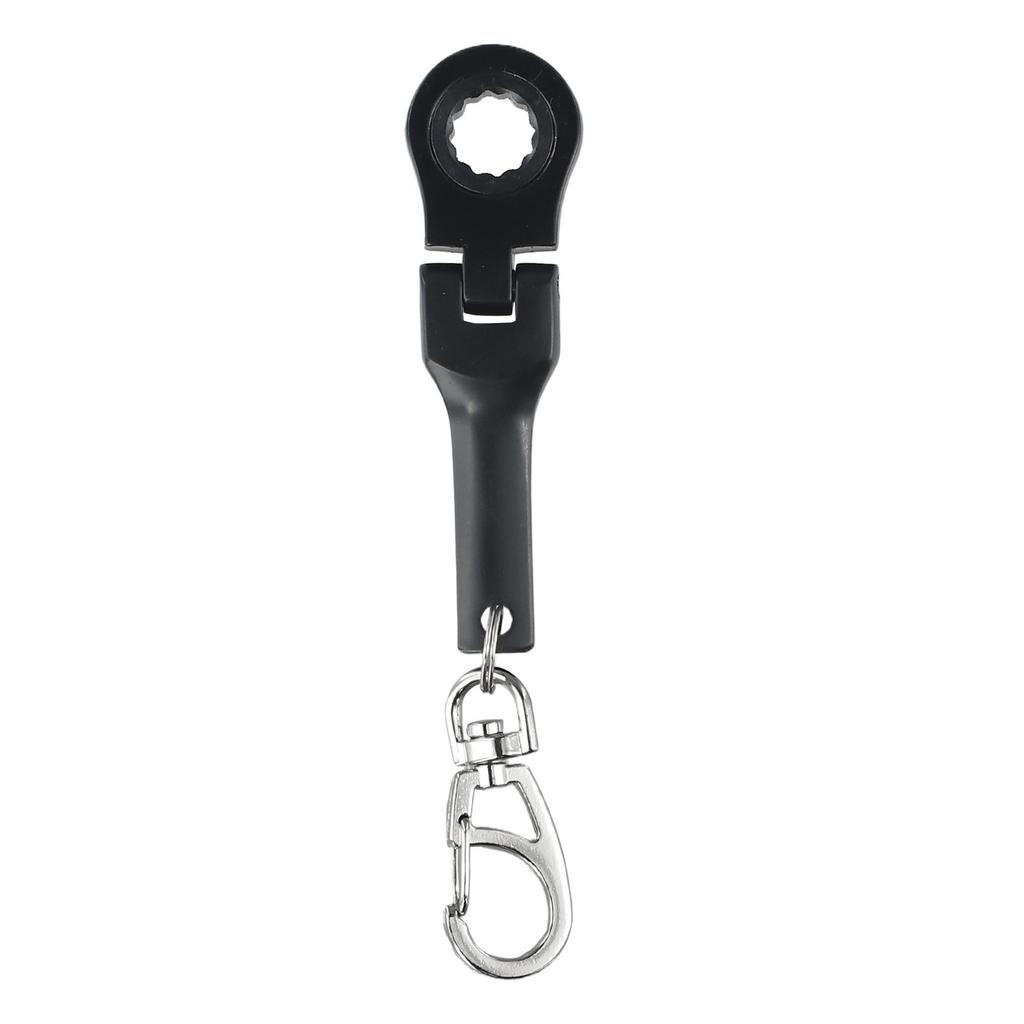 Key Chain Portable Wrench Mm Ratchet Spanner Movable Ratchet Wrench