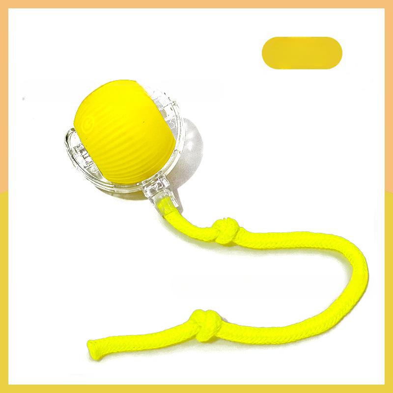 Интерактивные игрушки-мячи для кошек, автоматический катящийся мяч, искусственный хвост, перезаряжаемая умная электрическая игрушка для питомцев, дрессировка собак и кошек, имитация мыши