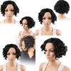 Unique African Short Curly Wig For Women Made With High-temperature Fiber Soft And Stylish