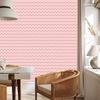 Zigzag Coral Wallpaper for Living Room and Bedroom 50x1000