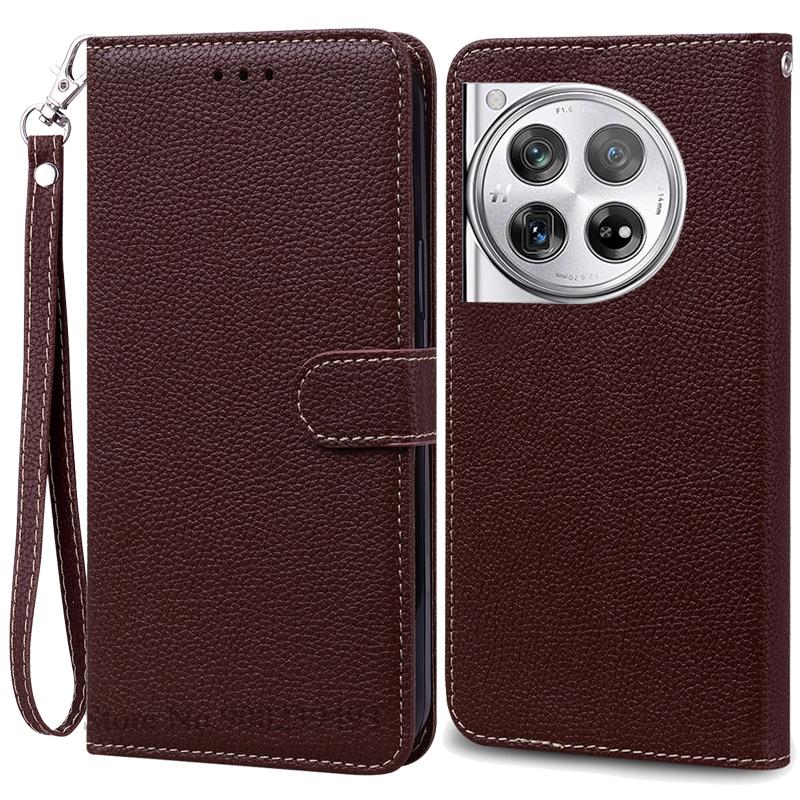 For Oneplus 12 Case Leather Wallet Flip Cover Phone Case For Oneplus 12 Coque Fundas For One Plus 12 Oneplus12 Phone Case Fundas