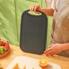 Handle Chopping Board with Groove Chopping Block Nonslip Plastic Cutting Board  Baby Food