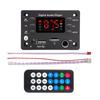 Bluetooth 5.3 MP3 Decoder Board DC 5V/12V Wireless Car Audio USB TF FM Radio Module Mp3 Music Player Speaker with Color Screen
