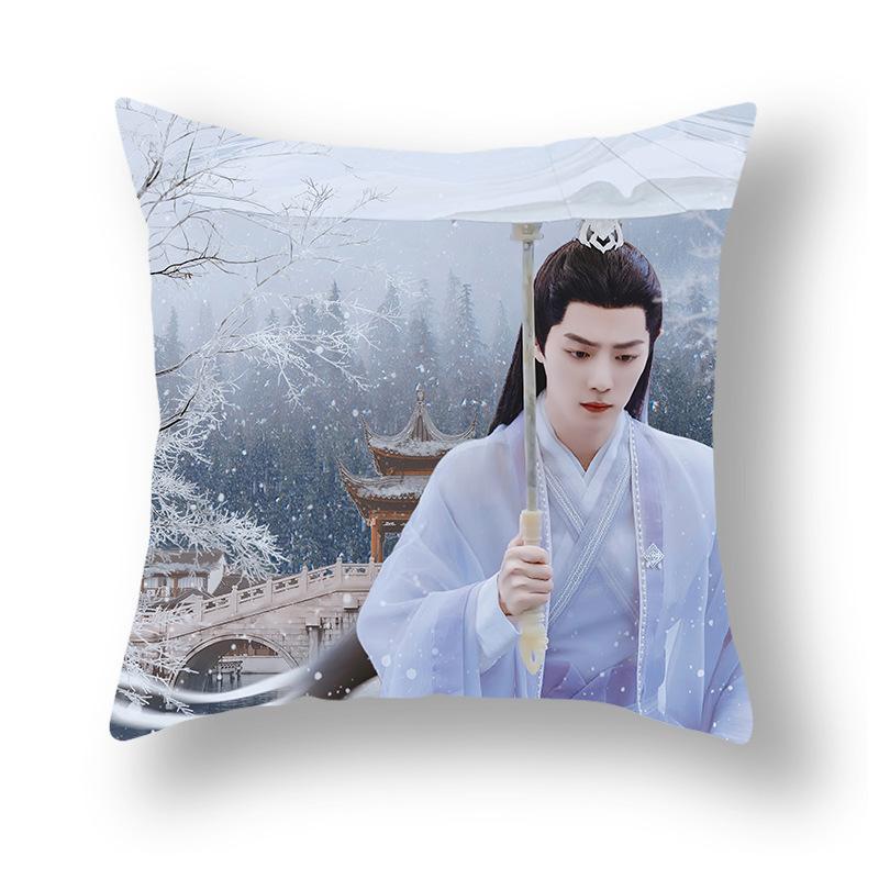 Наволочка с принтом знаменитости, Рекламная наволочка для дивана, прикроватная подушка