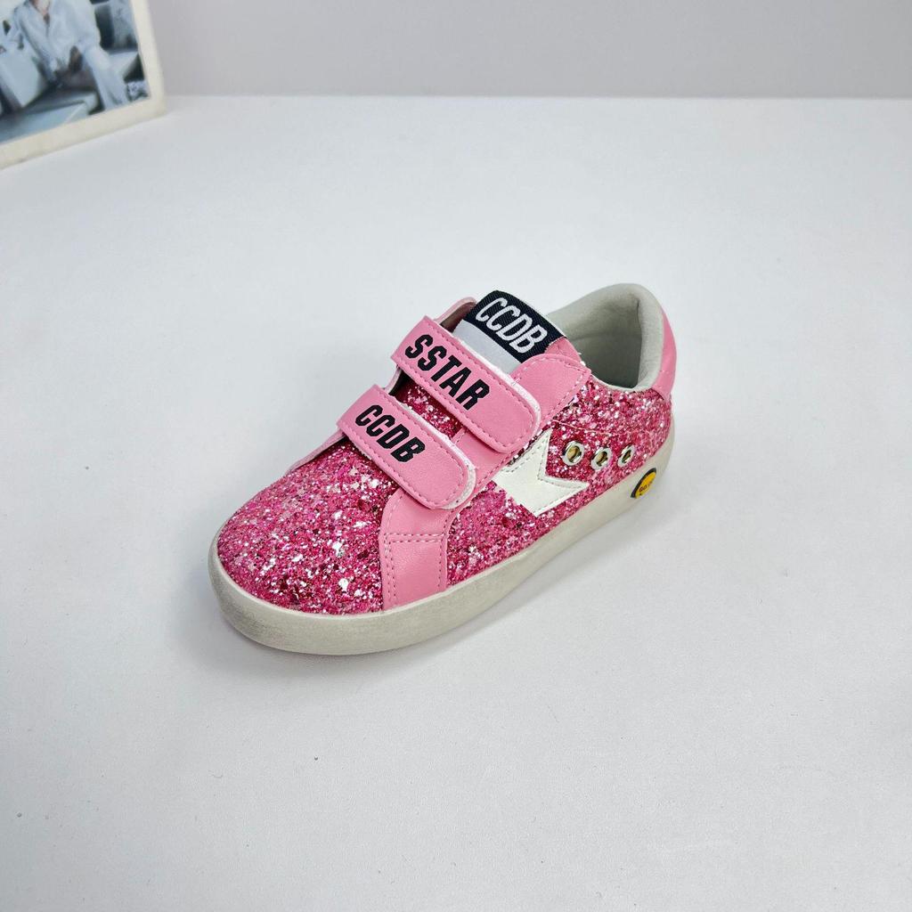 5078 Новые Сезоны Корейский Стиль Звездные Кроссовки для Девочек, Модная Повседневная Обувь на Мягкой Подошве