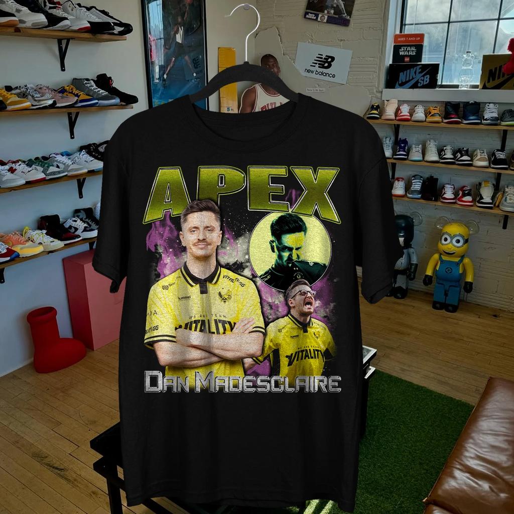 Винтажная футболка Counter-Strike APEX - подделка - Команда Vitality