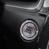 Car Interior Engine Start Stop Button Stickers Protective Cover Accessories Kits