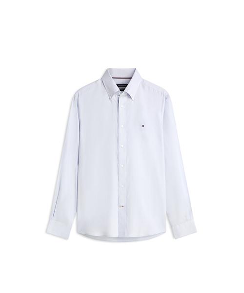 TOMMY HILFIGER [Классический крой] Однотонная оксфордская рубашка (T12G1Wsh190Mt1C3Q)