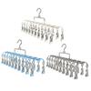 Ветрозащитная вешалка для одежды 20 прищепок вешалка для носков из нержавеющей стали сушилка для носков нижнего белья детской одежды подгузников полотенец