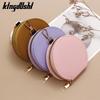 Korean & Japanese Style Women's Lychee Pattern Mini Zipper Coin Purse & Earphone Key Storage Bag