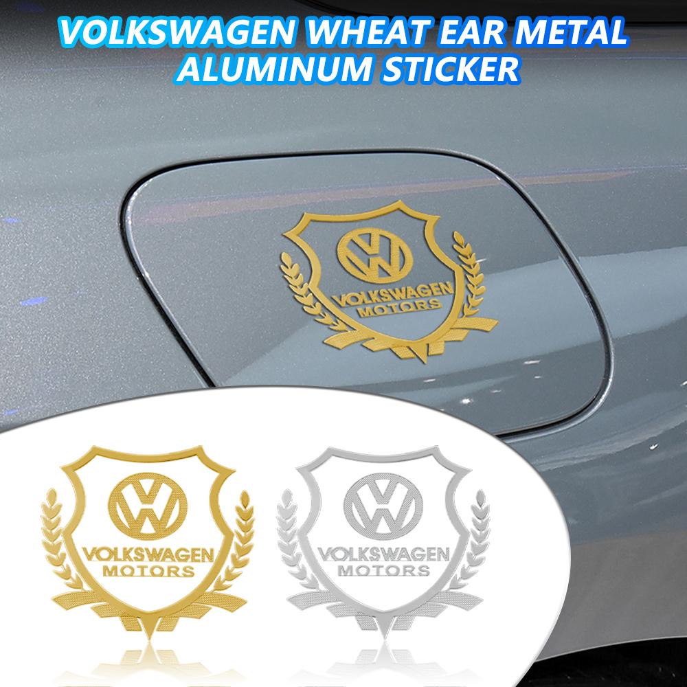 Volkswagen Никелевая Металлическая Наклейка Декор Кузова Автомобиля Окна Багажника Наклейка для VW GTI Scirocco CC Touareg Passat Polo Touran Caddy Tiguan