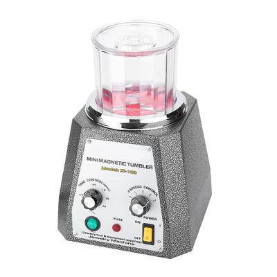 Профессиональный магнитный барабанный полировальный станок для ювелирных изделий, полировальное оборудование, вилка UK 220V