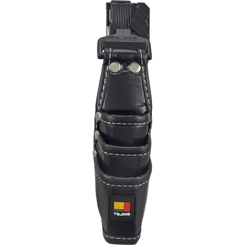 TAJIMA Safe System Detachable Tool Holder, 3-Hole, High-Density Nylon, SFKSN-P3, Attaches To Belt, Prevents Tools from Falling, Reduces Back Strain