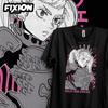 Jinx Arcane T-Shirt Japanese Anime Cartoon Jinx Arcane Graphic Shirt All Size
